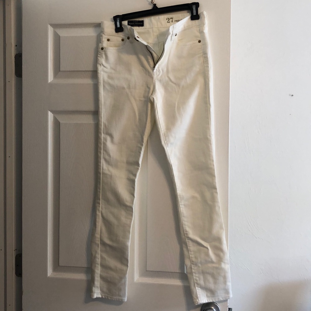 J. crew white Jeans